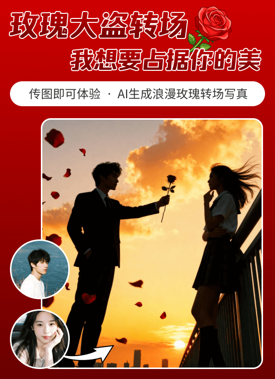 玫瑰大盗转场｜我想要占据你的美