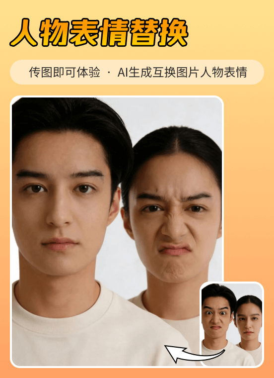 人物表情替换